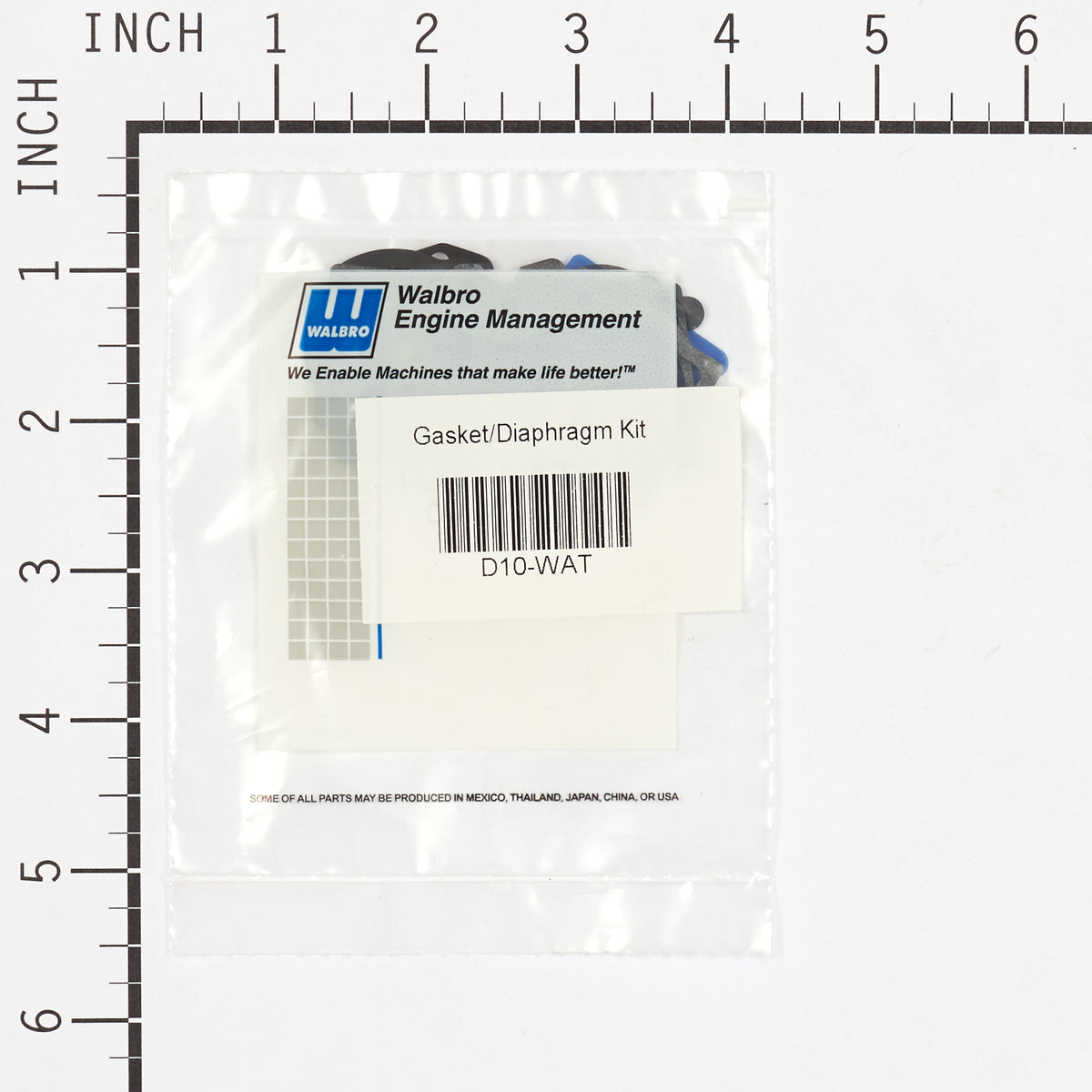 Walbro D10-WAT Diaphragm Gasket Kit