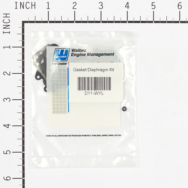Walbro D11-WYL Diaphragm Gasket Kit