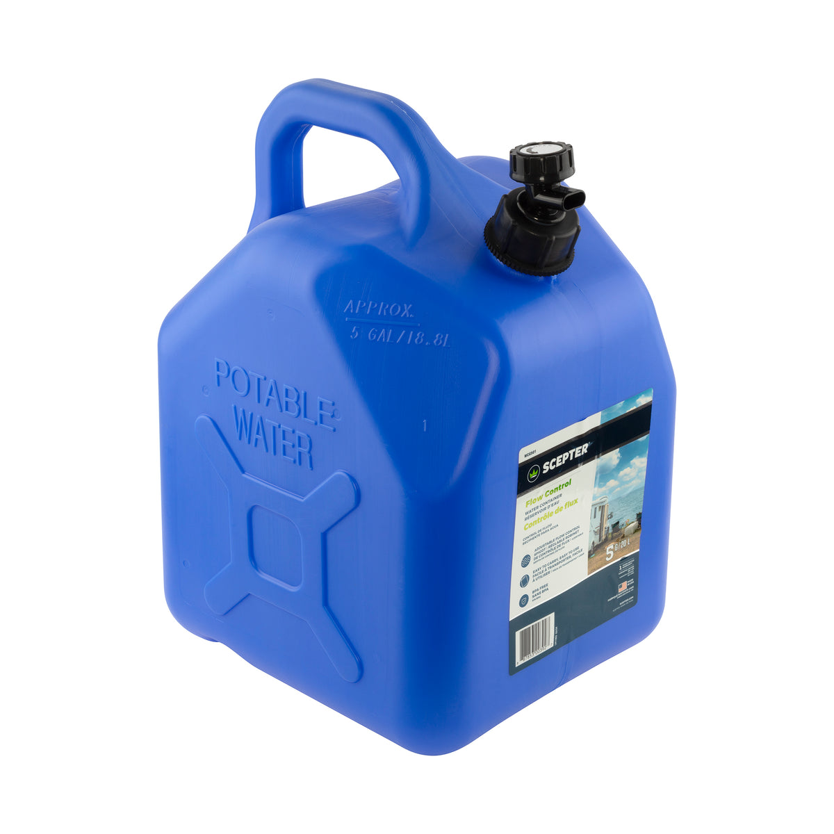 Scepter WCG501ECOM 5 Gallon Flow Control Water Can