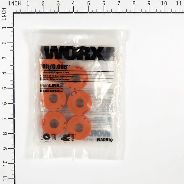 Worx WA0010 Repl. Spools with Line - 6pk