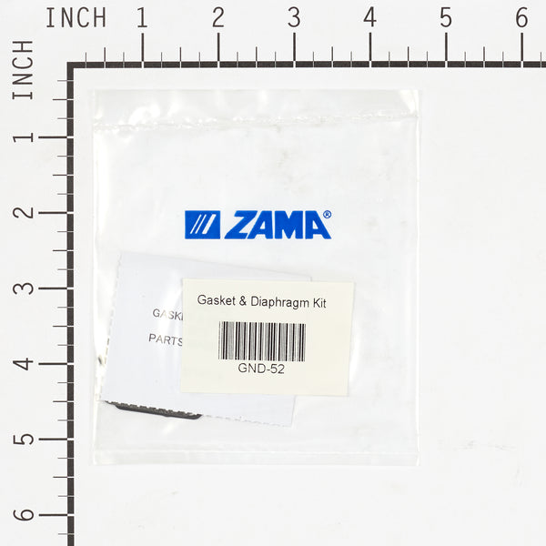 Zama GND-52 Gasket & Diaphragm Kit