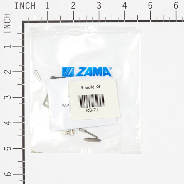 Zama RB-71 Carburetor Overhaul Kit