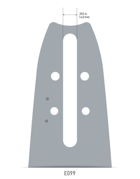 Oregon 253ATLE099 25" Duracut Guide Bar