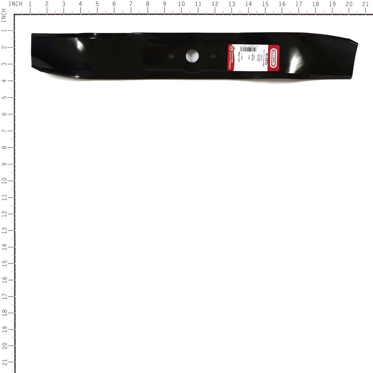 Oregon 91-057 Mulching Mower Blade, 19-3/8" Compatible w/ Cub Cadet 759-3829