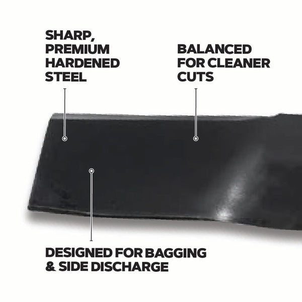 Oregon 94-651 Mower Blade, 16" Compatible with GY22621 John Deere