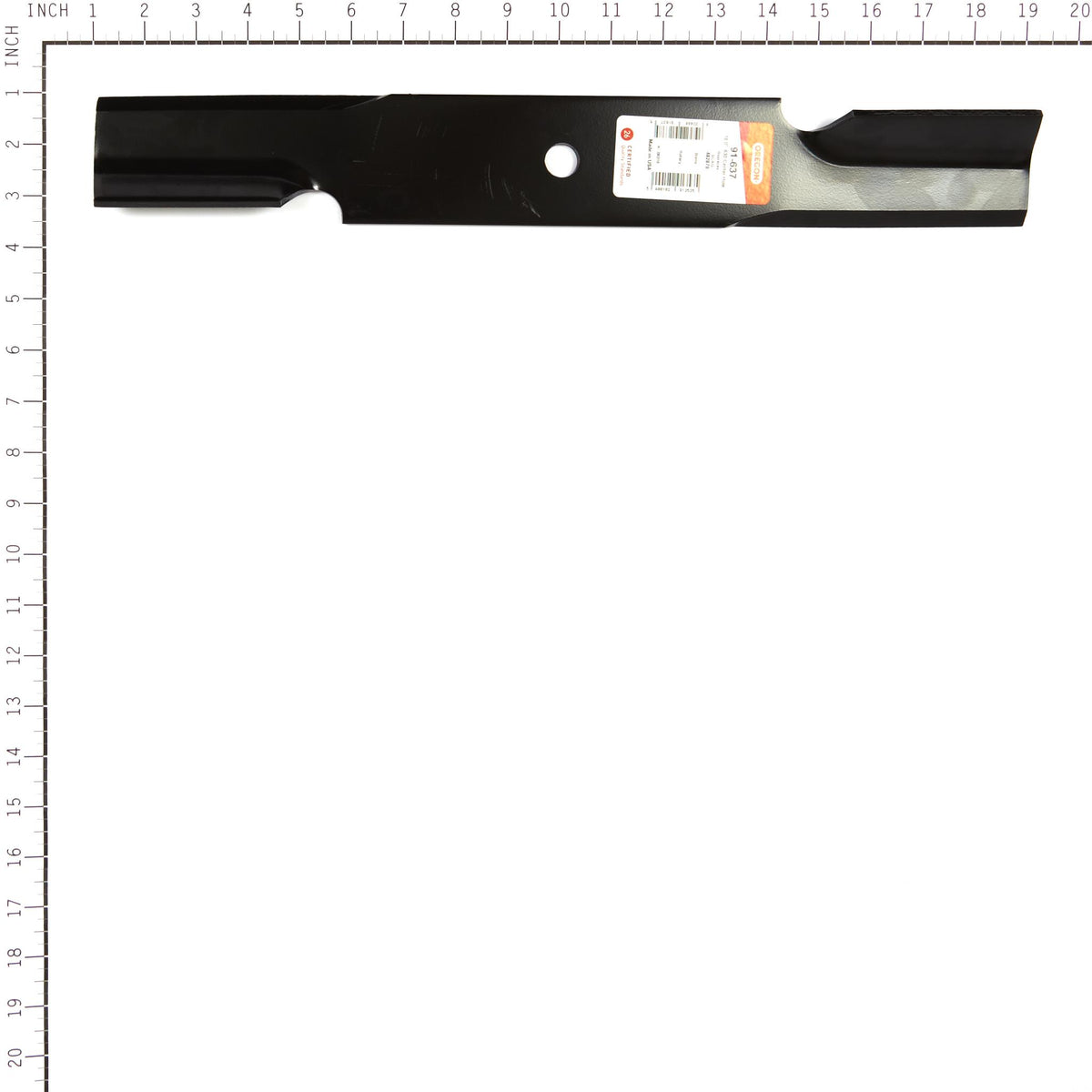 Oregon 191-637 Mower Blade, 18" Compatible w/ Scag