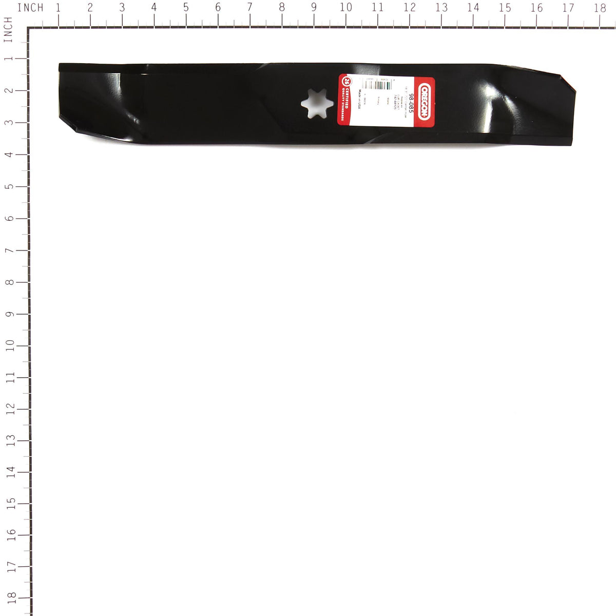 Oregon 98-085 Mower Blade, 16-1/4" Compatible w/ Cub Cadet 942-04125