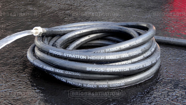Briggs & Stratton 8BS25 Heavy-Duty Rubber Garden Hose (25ft)