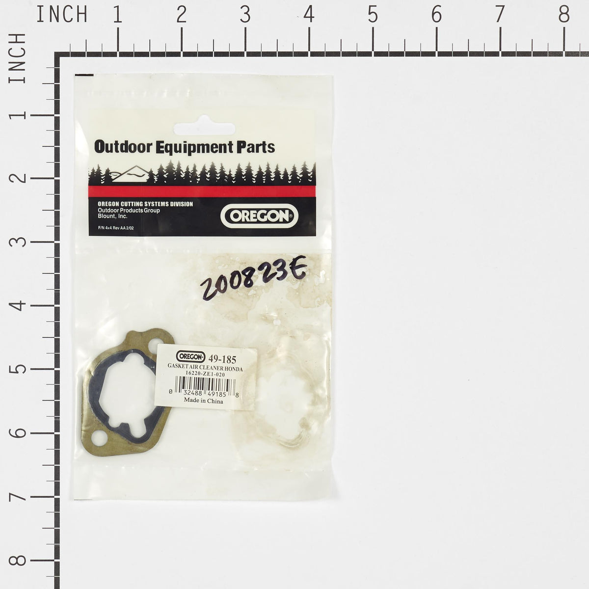 Oregon 49-185 Air Cleaner Gasket Compatible w/Honda