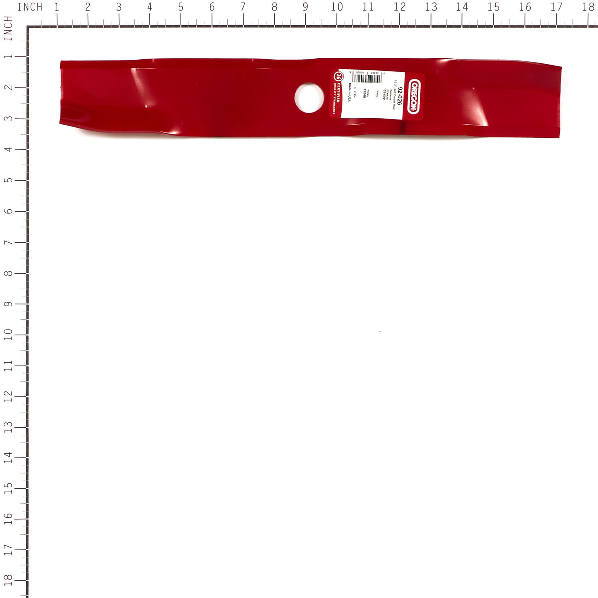 Oregon 92-026 Mower Blade, 16-1/4" Compatible w/ Exmark