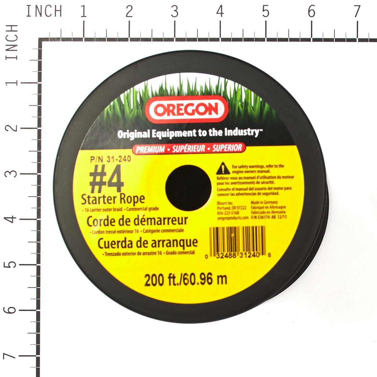 Oregon 31-240 STARTER ROPE NO. 4 200FT PREMI