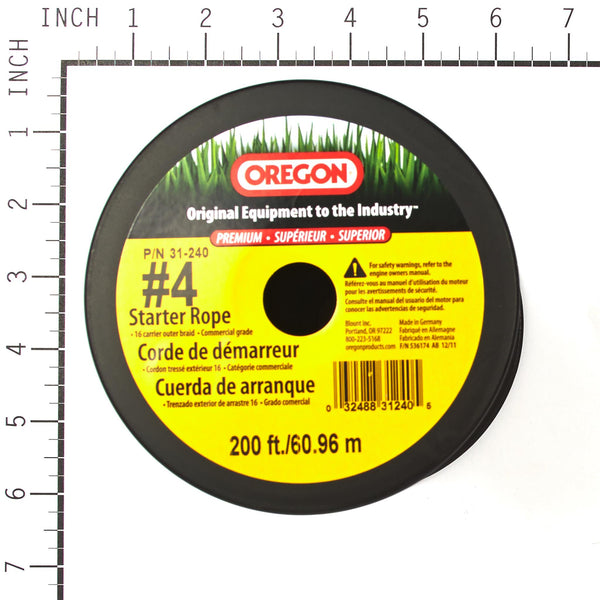 Oregon 31-240 STARTER ROPE NO. 4 200FT PREMI