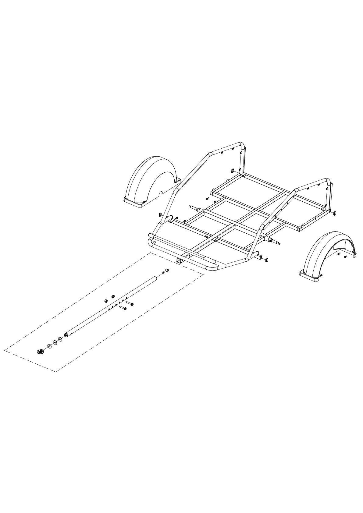 Snowdog 8177-9916-0000 TOWBAR HITCH Assembly