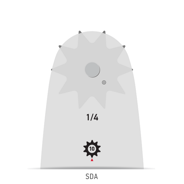Oregon 080SDAA108 8" Chainsaw Guide Bar