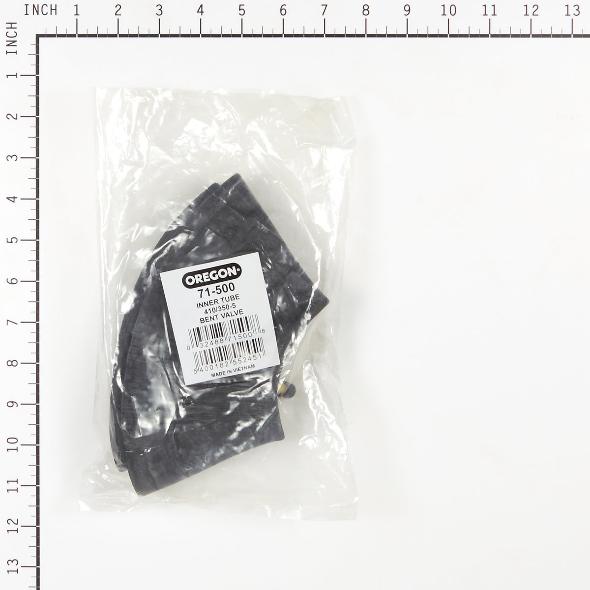 Oregon 71-500 INNERTUBE 410/350-5 BENT VALVE