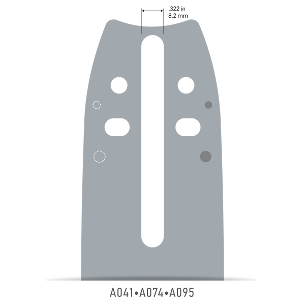 Oregon 535048 14" Carver Bar