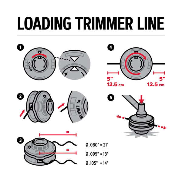 Oregon 55-361 TRIMMER HEAD, BUMP FEED