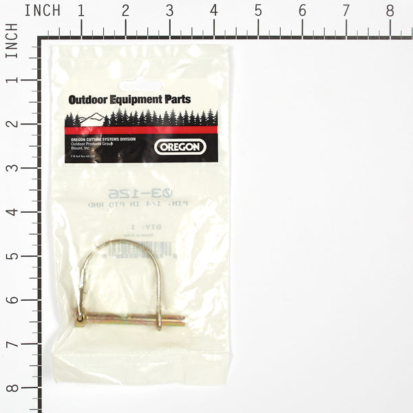 Oregon 03-126 Pin, 1/4" PTO Round