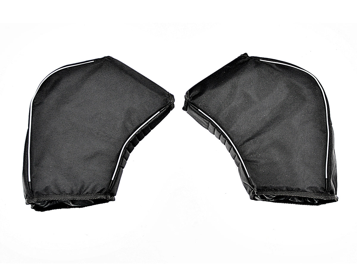 Snowdog 4967-0000-0007 Handlebar Warmer Mitts, Black