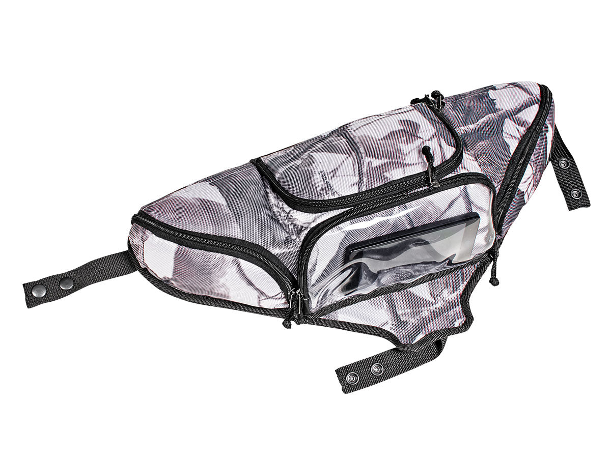 Snowdog 4976-9900-0200 WHITE CAMO HANDLEBAR BAG