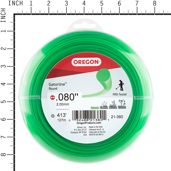 Oregon 21-380 GATORLINE,ROUND .080 1LB DONUT
