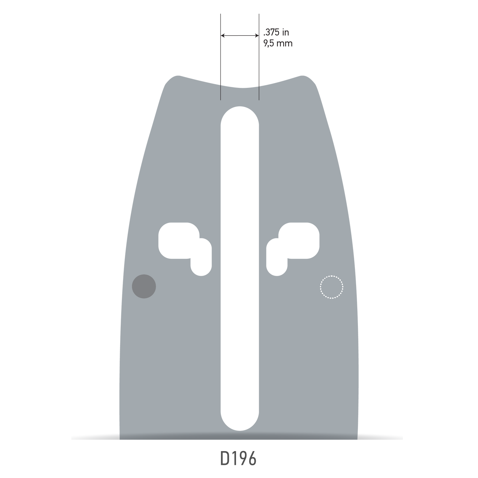 Oregon 200RNDD196 20" PowerCut Guide Bar