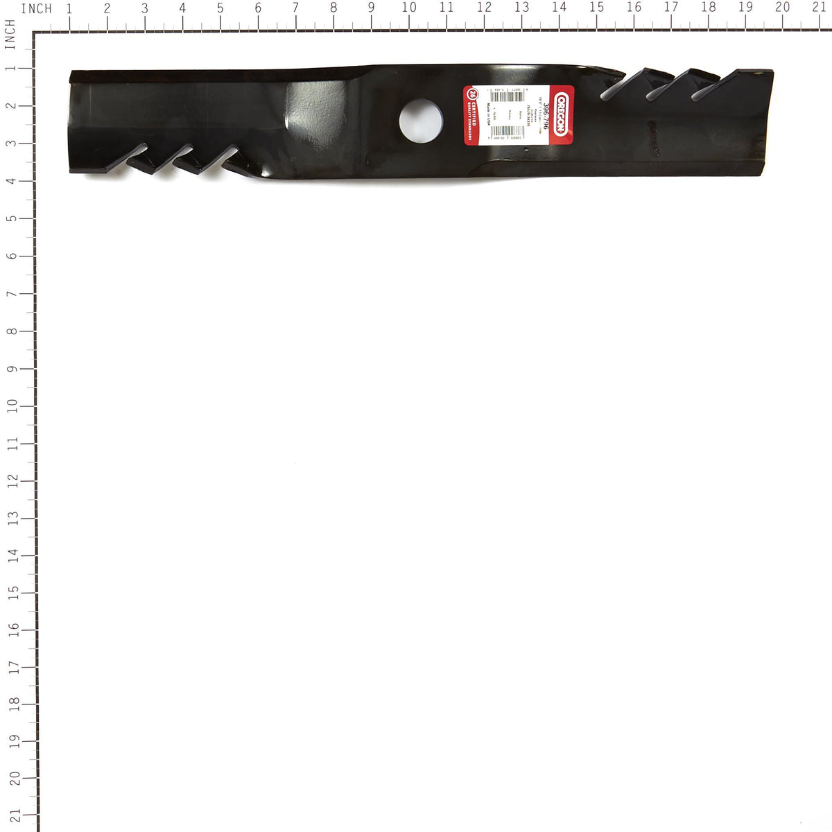 Oregon 396-796 Gator G6 Mower Blade, 18-5/8" Compatible w/ Kubota