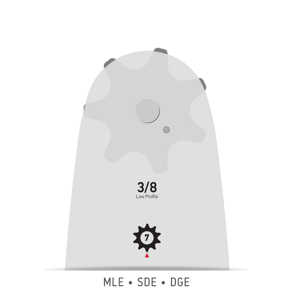 Oregon 180SDEA318 18" Standard Guide Bar, 91 Series