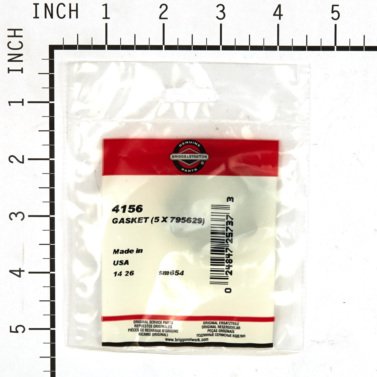 Briggs & Stratton 4156 Gasket (5 x 795629)
