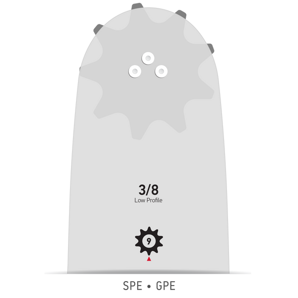 Oregon 140SPET041 14" Pro-Lite Guide Bar, 91 Series