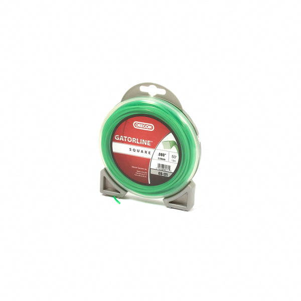 Oregon 69-171 Trimmer Line: Square Gatorline .080" gauge - 50' donut)