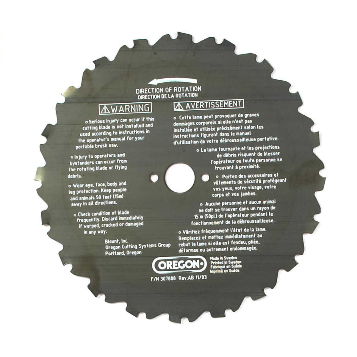 Oregon 41-926 Brush Blade