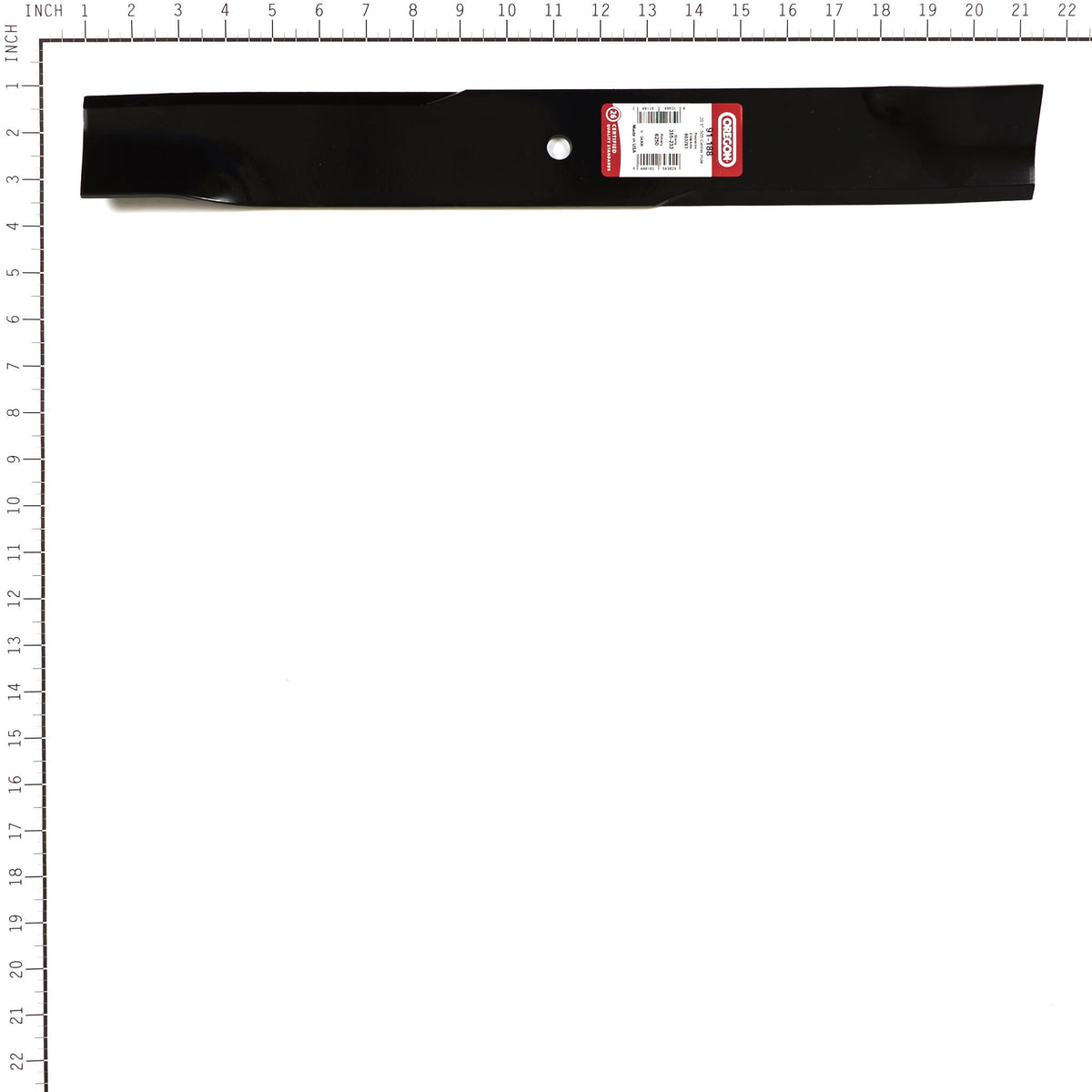 Oregon 91-188 Mower Blade, 20-1/2" Compatible w/ Exmark 103-3233-S