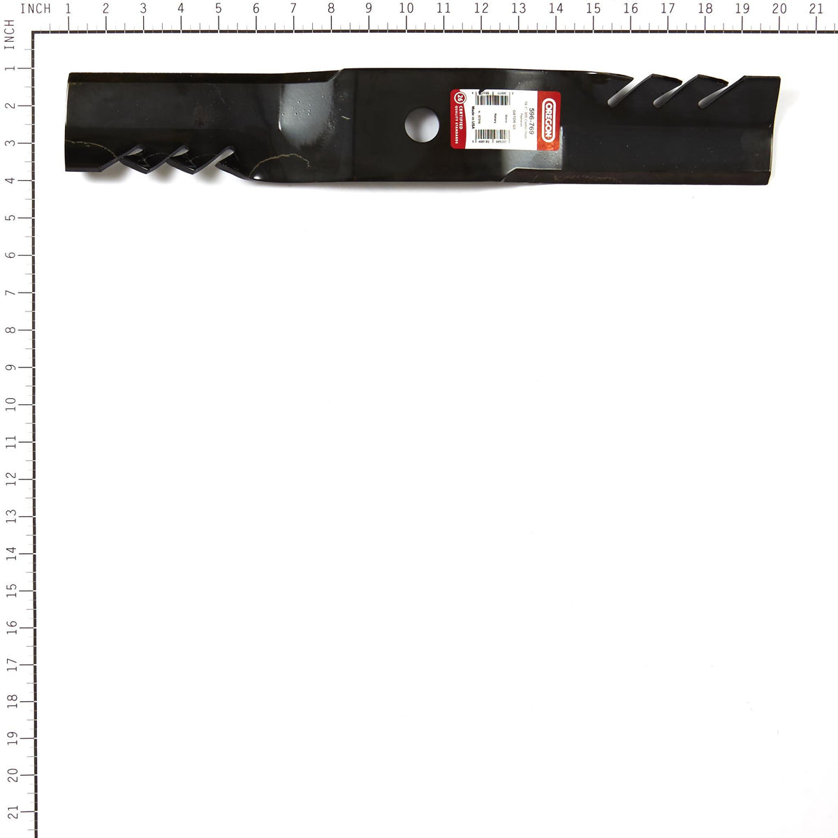 Oregon 596-769 Gator G5 Mower Blade, 19" Compatible w/ John Deere