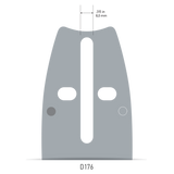 Oregon 160GLHD176 Pro-Lite Bar, 3/8" Series,16"