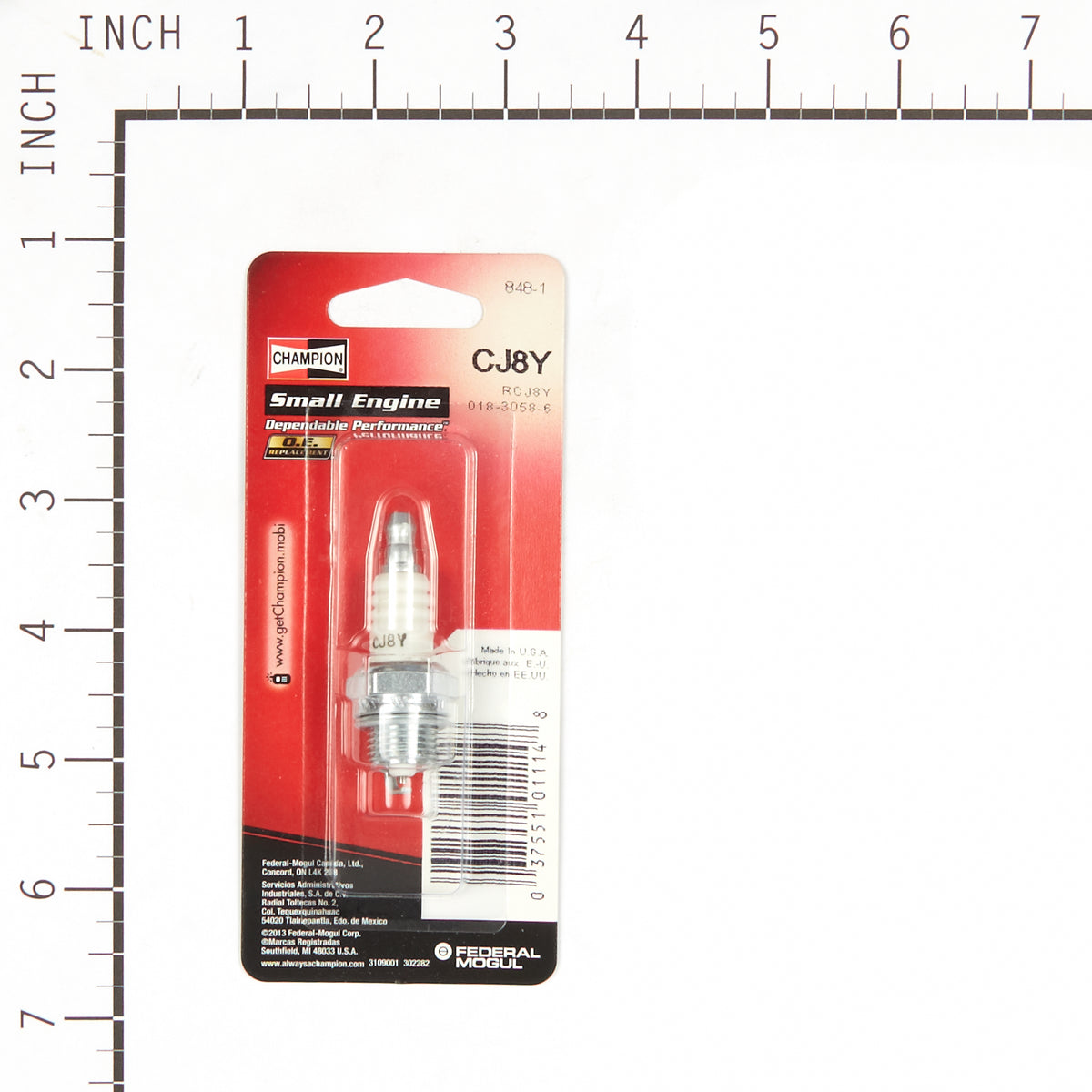 Champion 848-1 CJ8Y Small Engine Spark Plug
