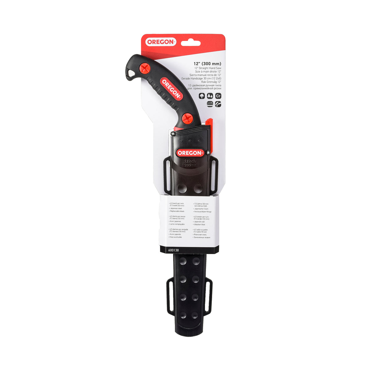 Oregon 600138 Straight Arborist Hand Saw, 12"