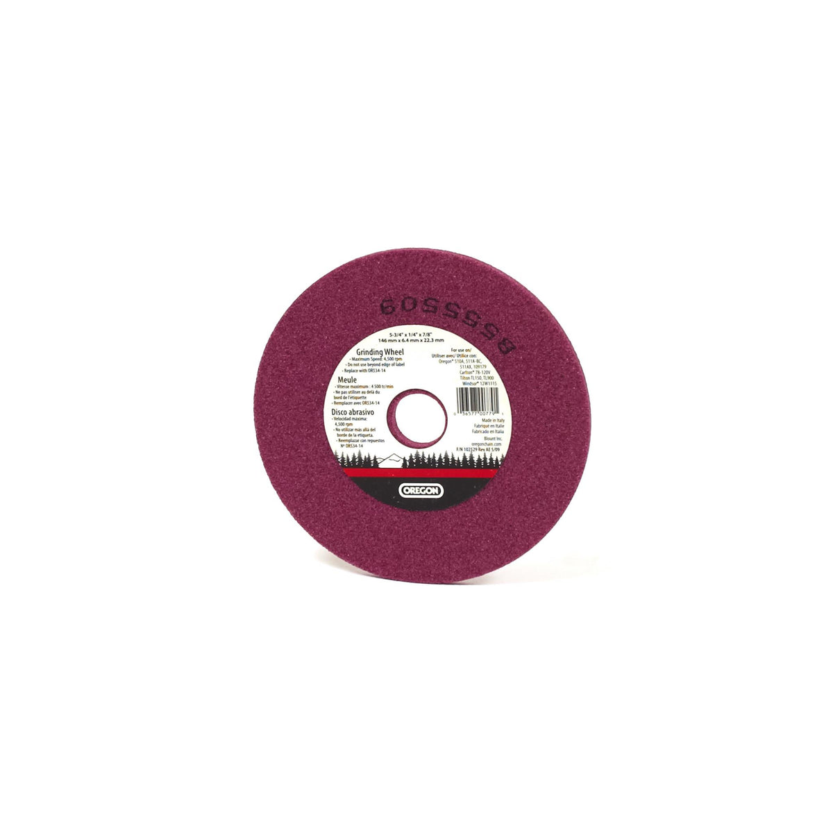 Oregon OR534-14A 1/4" Grinding Wheel