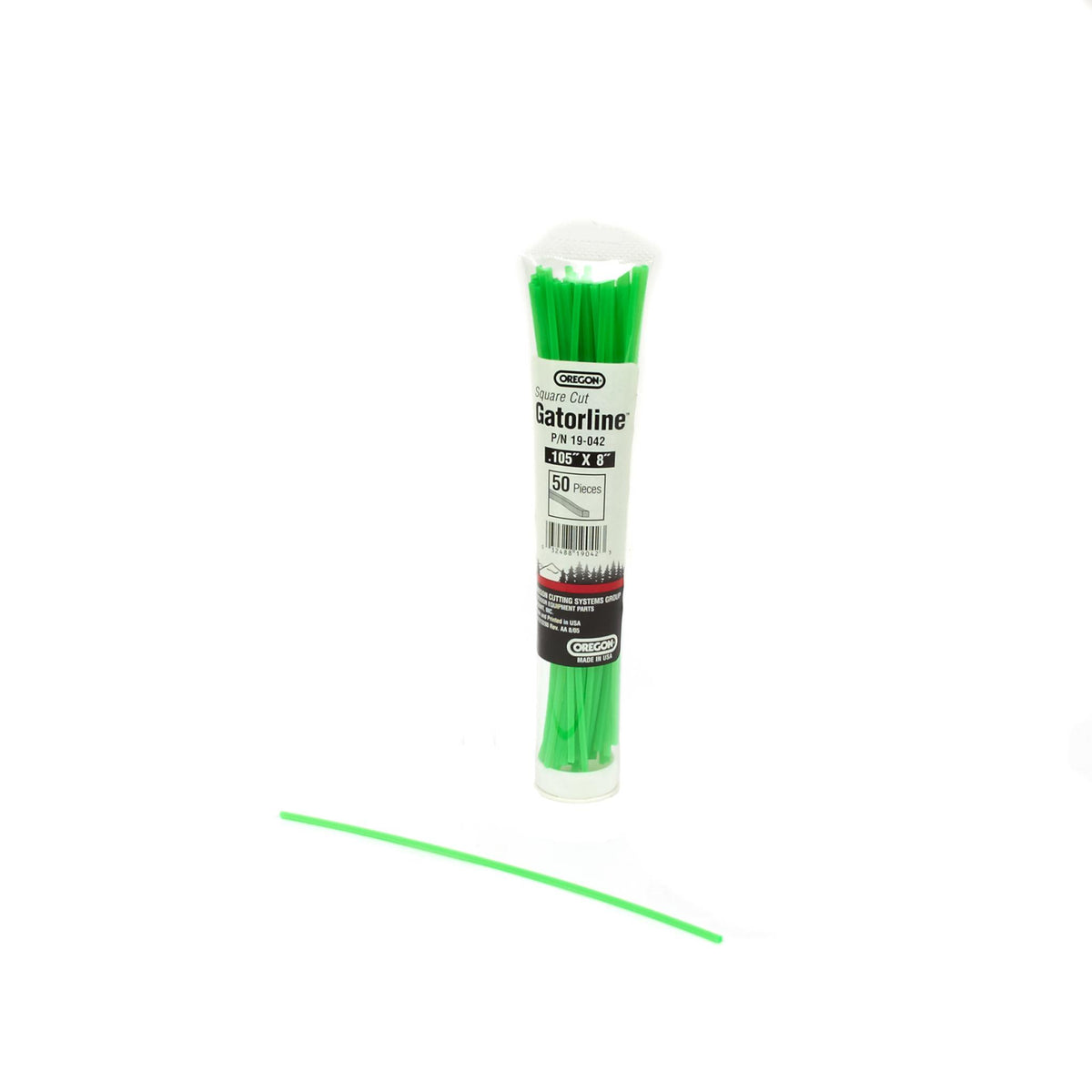 Oregon 19-042 GATORLINE,SQUARE PRECUT .105X8