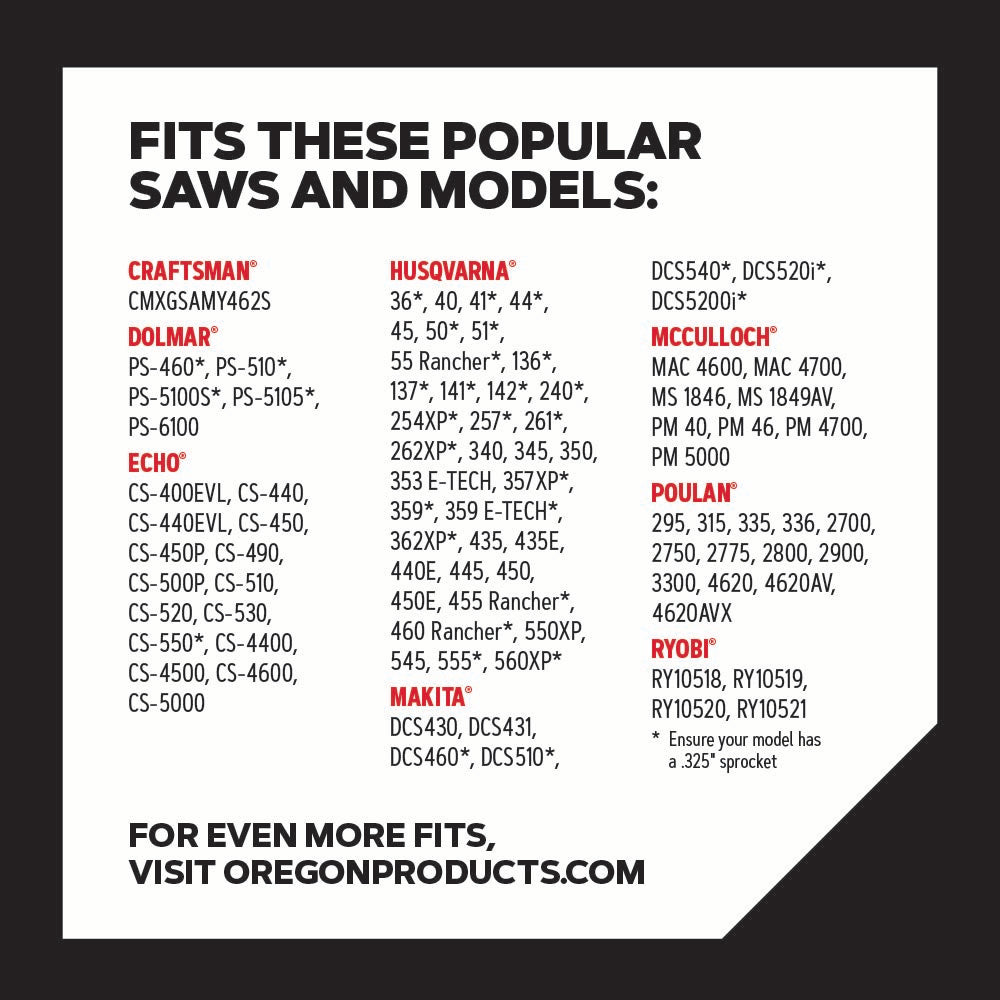 Oregon 20LPX078G PowerCut Saw Chain, .325[114]