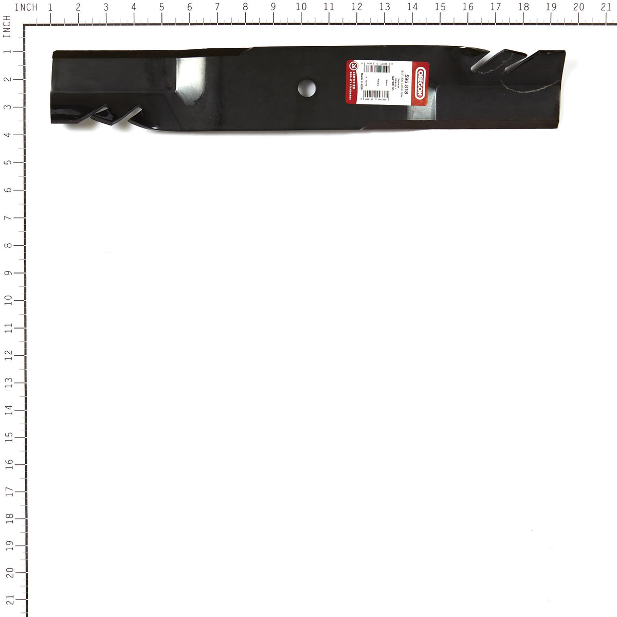 Oregon 596-818 Gator G5 Mower Blade, 18-7/16" Compatible w/ Gravely