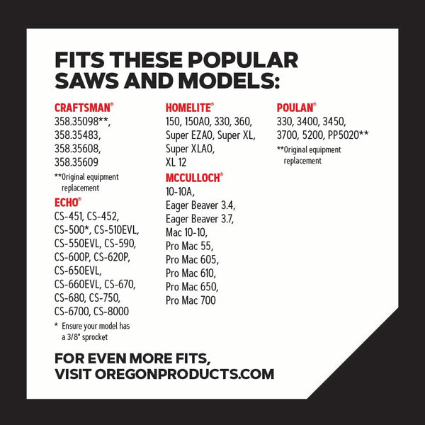 Oregon 72EXL070G POWERCUT SAW CHAIN, 3/8[115]