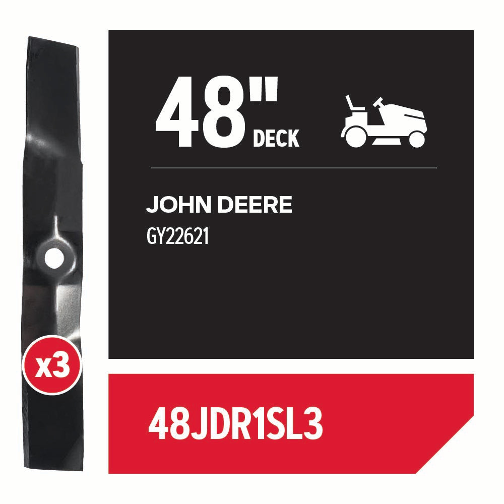 Oregon 94-651 Mower Blade, 16" Compatible w/ GY22621 John Deere