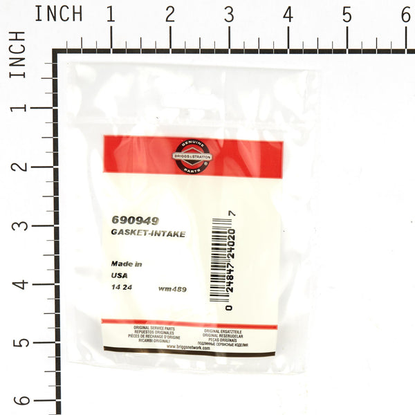 Briggs & Stratton 690949 Intake Gasket