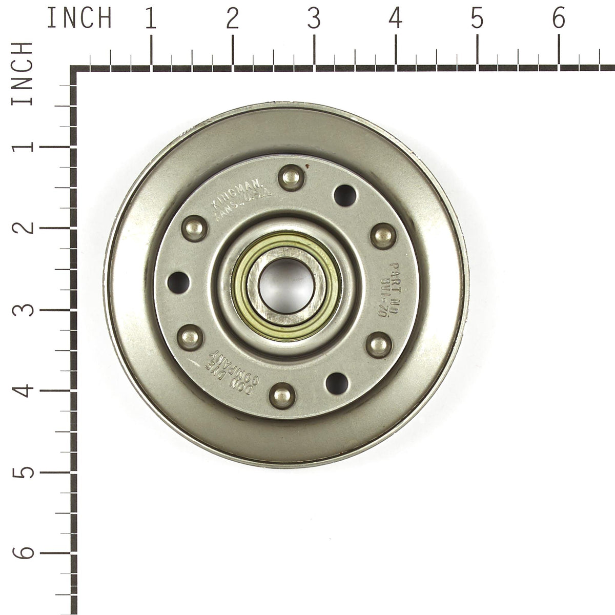 Oregon 78-010 V Idler Pulley Compatible w/ Dixie Chopper
