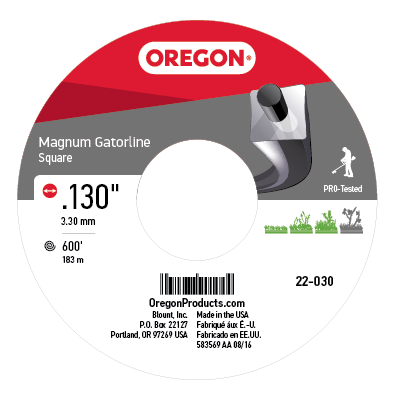 Oregon 22-030 GATORLINE,MAGNUM SQUARE .130 5