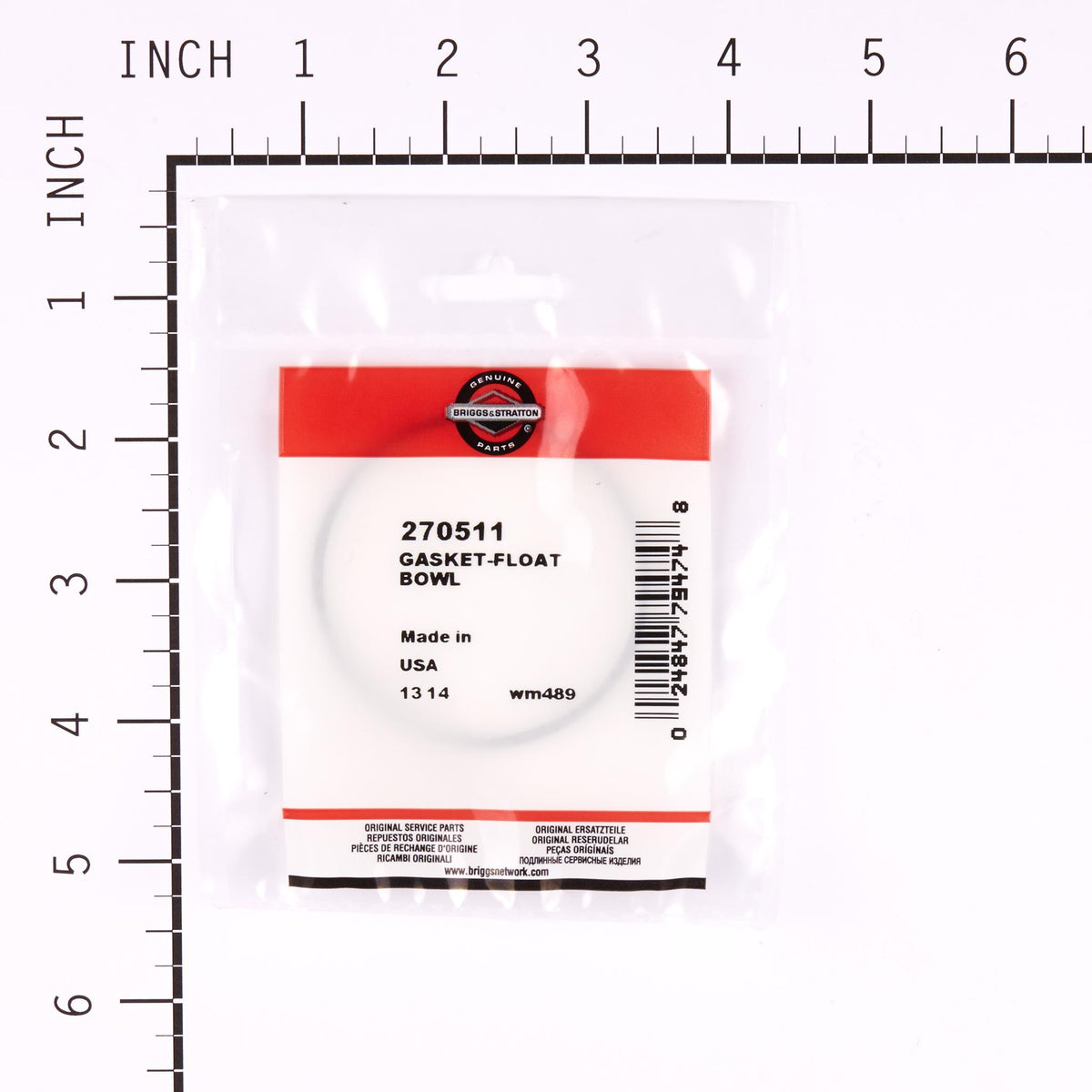 Briggs & Stratton 270511 Float Bowl Gasket