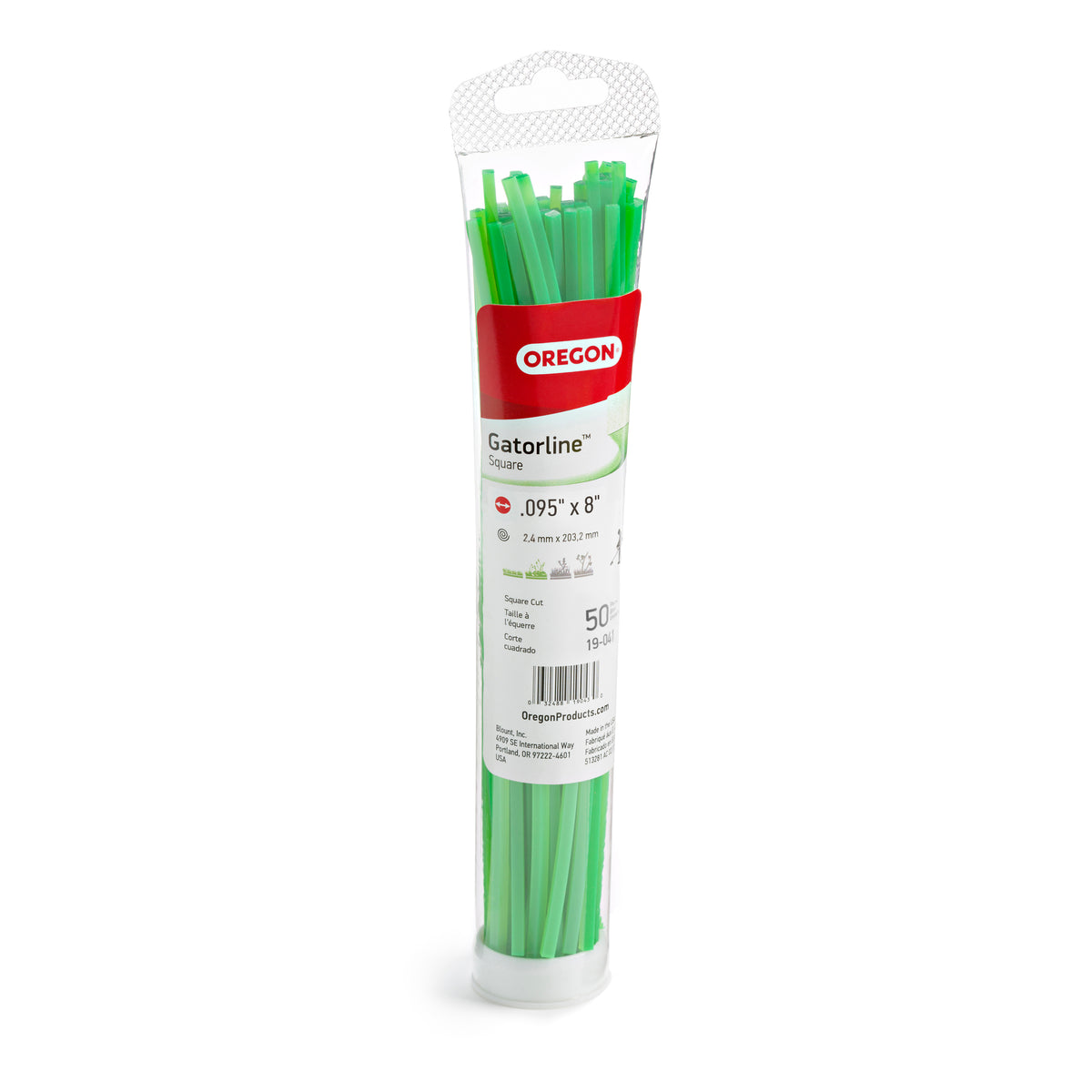Oregon 19-041 GATORLINE,SQUARE PRECUT .095X8