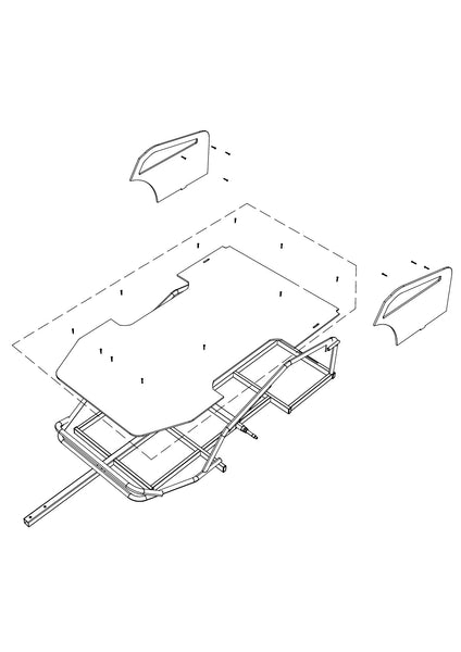 Snowdog 8177-9912-0000 Bottom Plywood Platform