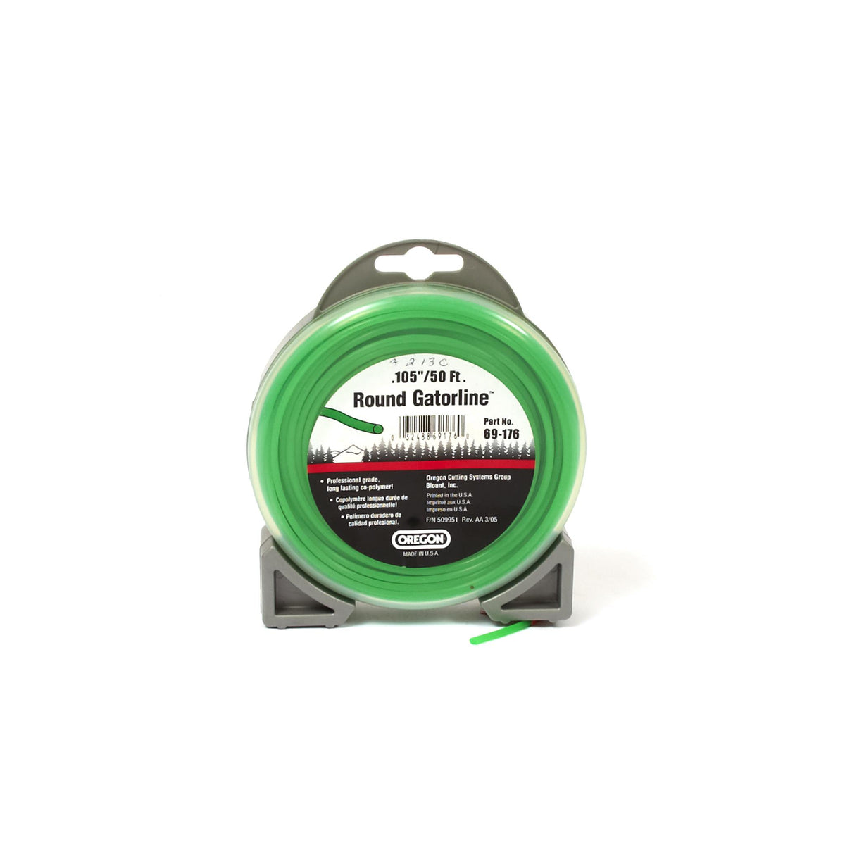 Oregon 69-176 Trimmer Line: Round Gatorline
